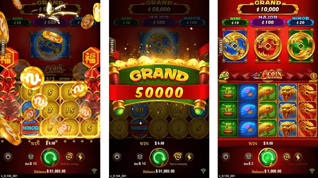 3 Coins 101Zgames Bonus